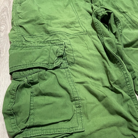 Y2K Aeropostale Green Cargo Pants Size 34x32 - Picture 3 of 7